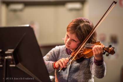 Leerlingen-concert Zaanse Muziekschool Fluxus. Foto: ©Jacob Hubert